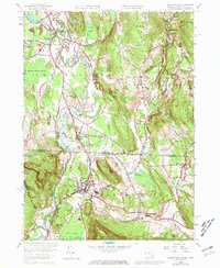 Ashley Falls 1958 topographic map thumbnail