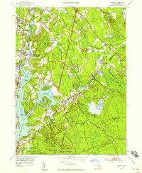 Assonet 1951 topographic map thumbnail
