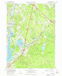 Assonet 1977 topographic map thumbnail