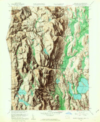 Bashbish Falls 1958 topographic map thumbnail