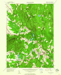 Belchertown 1949 topographic map thumbnail