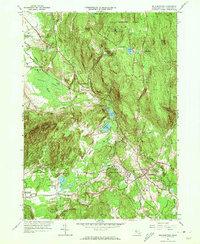 Belchertown 1964 topographic map thumbnail