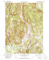 Bernardston 1977 topographic map thumbnail