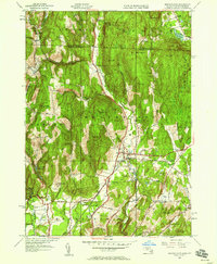 Bernardston 1945 topographic map thumbnail