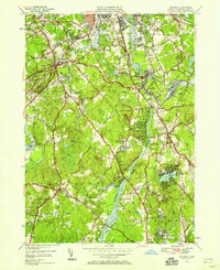 Billerica 1950 topographic map thumbnail
