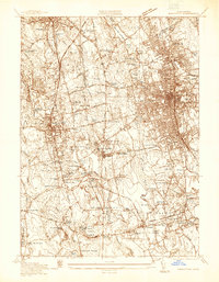 Brockton 1936 topographic map thumbnail