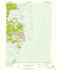 Chatham 1947 topographic map thumbnail