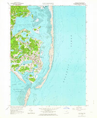 Chatham 1961 topographic map thumbnail