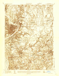Chicopee topographic map thumbnail