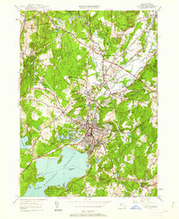 Clinton 1950 topographic map thumbnail