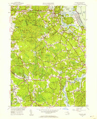 Cohasset 1947 topographic map thumbnail