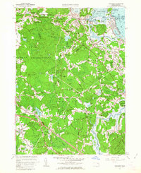 Cohasset 1961 topographic map thumbnail