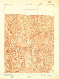 Colrain 1937 topographic map preview