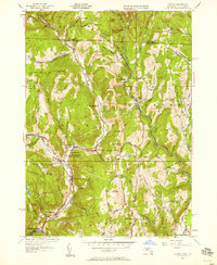 Colrain 1945 topographic map preview