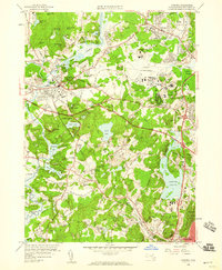 Concord 1958 topographic map thumbnail