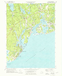Cotuit 1974 topographic map thumbnail