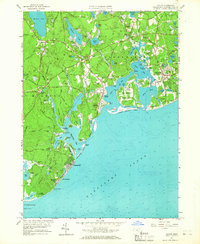 Cotuit 1961 topographic map thumbnail