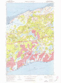 Dennis 1974 topographic map thumbnail