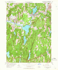 East Brookfield 1954 topographic map thumbnail