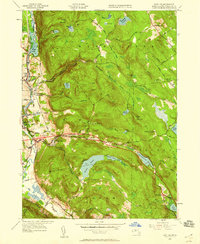 East Lee 1945 topographic map thumbnail