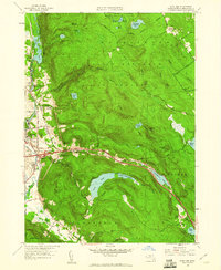 East Lee 1958 topographic map thumbnail