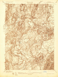 Easthampton 1935 topographic map thumbnail