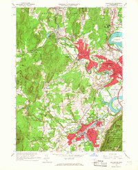 Easthampton 1964 topographic map thumbnail