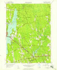 Fall River East 1951 topographic map thumbnail