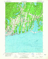 Falmouth 1957 topographic map thumbnail