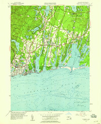 Falmouth 1957 topographic map thumbnail