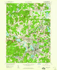 Framingham 1950 topographic map thumbnail