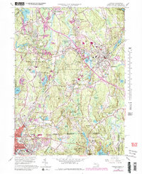 Franklin 1964 topographic map thumbnail