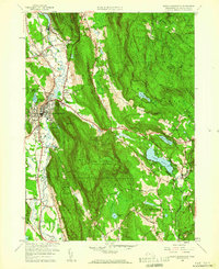 Great Barrington 1958 topographic map thumbnail
