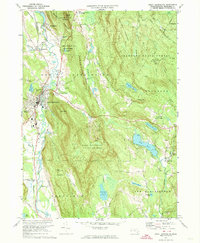 Great Barrington 1973 topographic map thumbnail