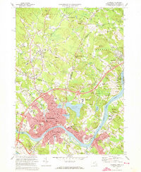 Haverhill 1972 topographic map thumbnail