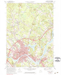 Haverhill 1972 topographic map thumbnail