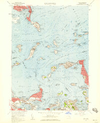 Hull 1958 topographic map preview
