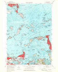 Hull 1958 topographic map thumbnail