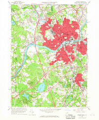 Lawrence 1966 topographic map thumbnail