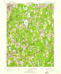 Leicester 1953 topographic map thumbnail