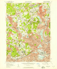 Lexington 1956 topographic map thumbnail