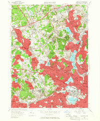 Lexington 1956 topographic map thumbnail