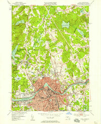 Lowell 1950 topographic map thumbnail