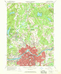 Lowell 1966 topographic map thumbnail