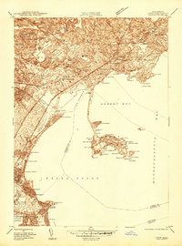 Lynn 1944 topographic map thumbnail
