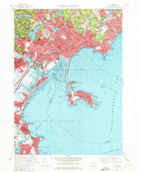 Lynn 1970 topographic map thumbnail