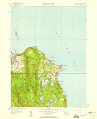 Manomet 1941 topographic map thumbnail