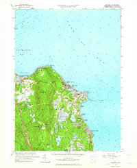 Manomet 1962 topographic map thumbnail