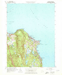 Manomet 1962 topographic map preview