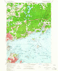 Marblehead North 1956 topographic map thumbnail
